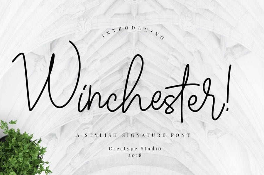 Winchester Signature Script Font