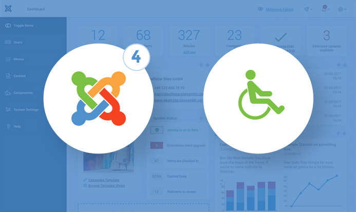 Joomla4 Accessibility Support