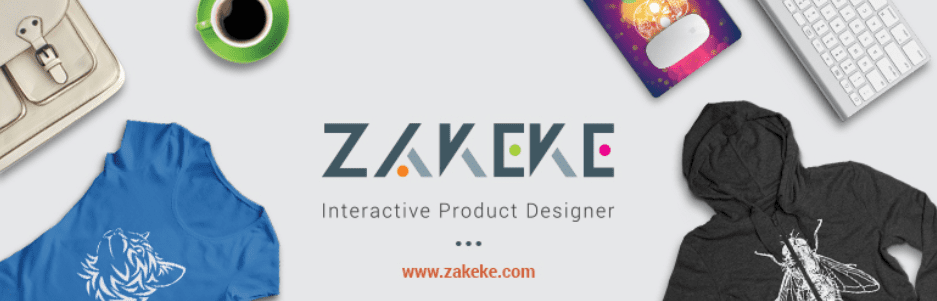 Zakeke Interactive Product Designer for Woocommerce Product Designer Plugin