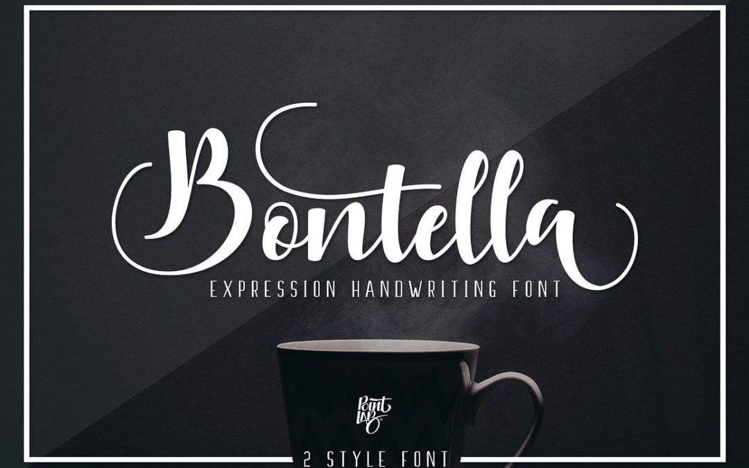 Bontella Handmade Calligraphy Font