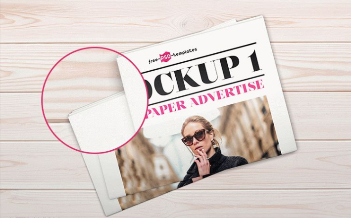 Download Free Newspaper MockUp PSD Template - LTHEME