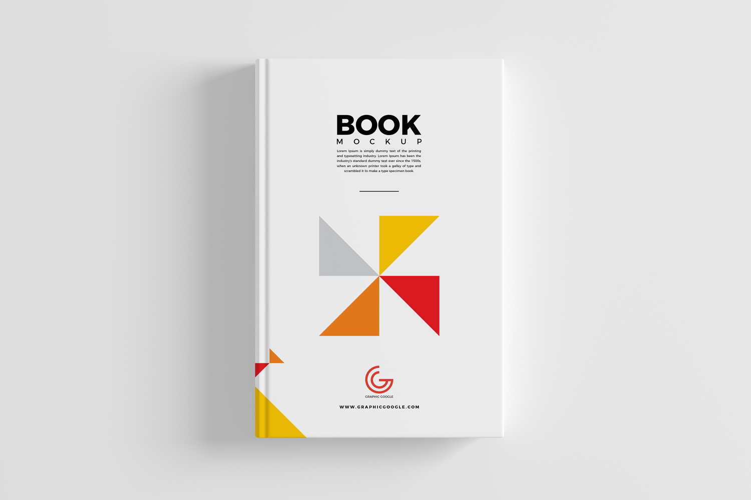 Book Cover Mockup PSD Template - LTHEME