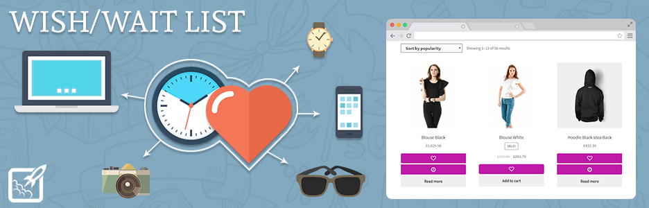 Wishlist And Waitlist For Woocommerce
