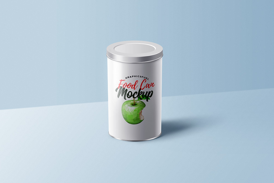 Download Free Food Can Mockup Psd Template Ltheme