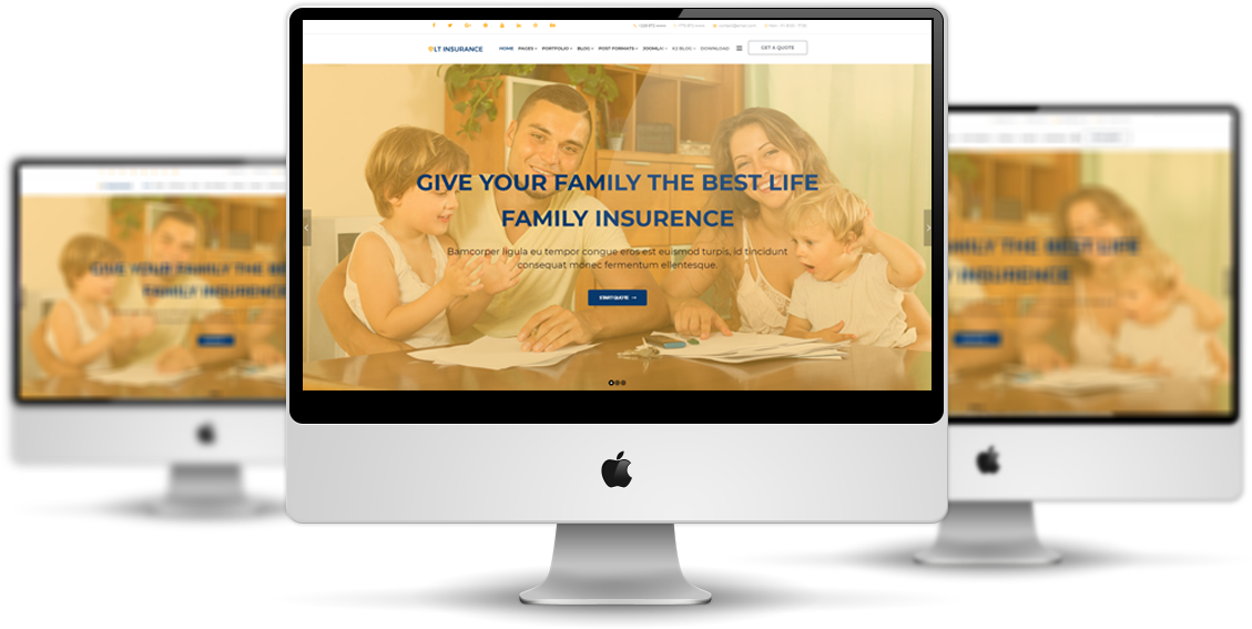 Top Best Joomla! Insurance Agent Website Templates - LTHEME