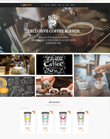 WS Coffee home page