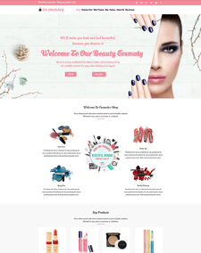 WS Cosmaty – Responsive Cosmetics Store WooCommerce Wordpress theme