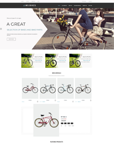 WS Bikes home page