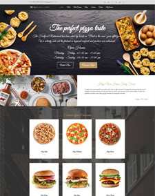 WS Fast Food home page
