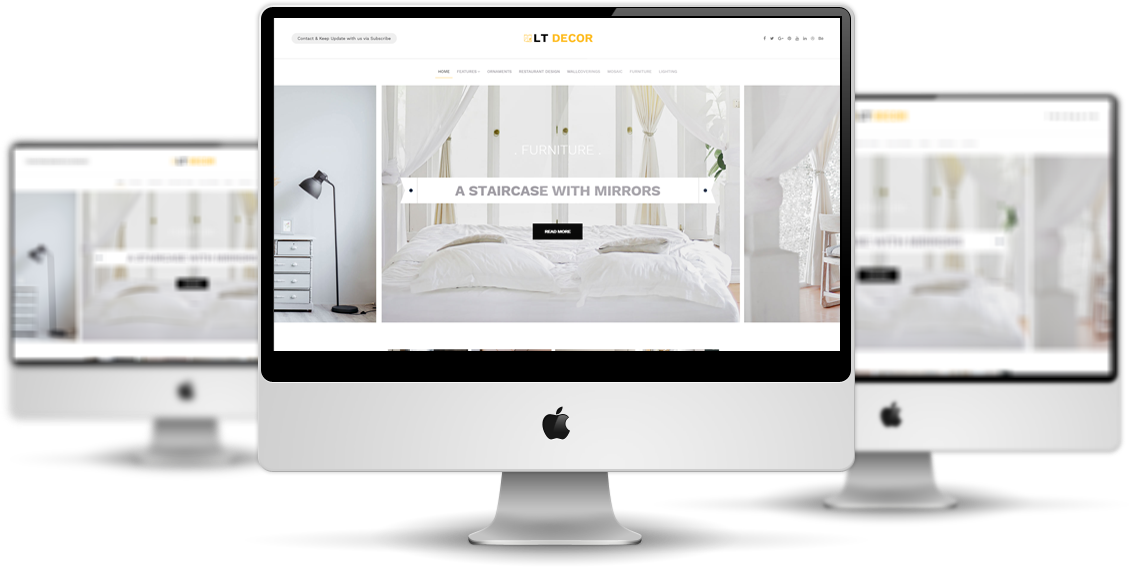LT Decor - Premium Interior Decorating website template 