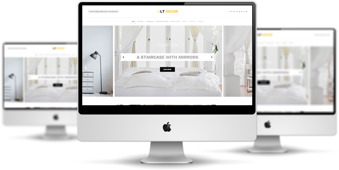 Lt Decor Free Responsive Blog Joomla Template