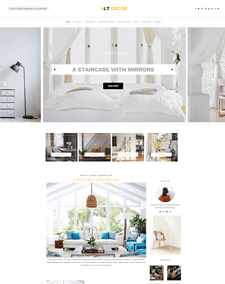LT Decor – Free Responsive Interior Decorating website template