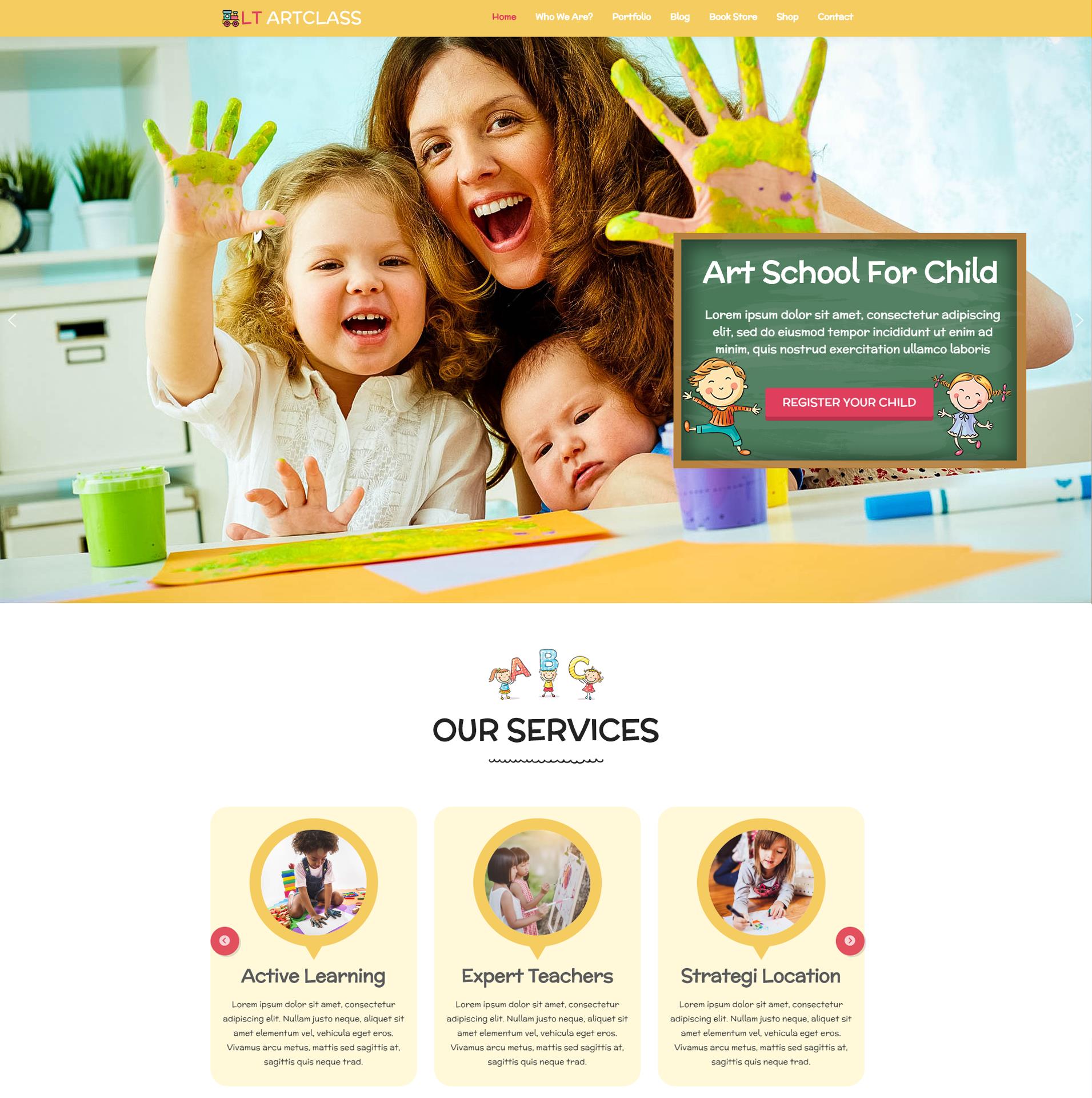 LT Artclass – Painter WordPress theme LT Artclass – Painter WordPress theme