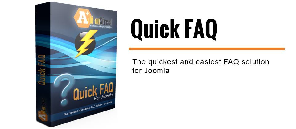 Quick Faq Joomla Faq Extension