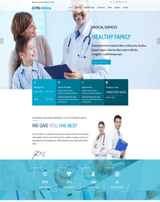 Tpg Medical Responsive Medical Wordpress Theme