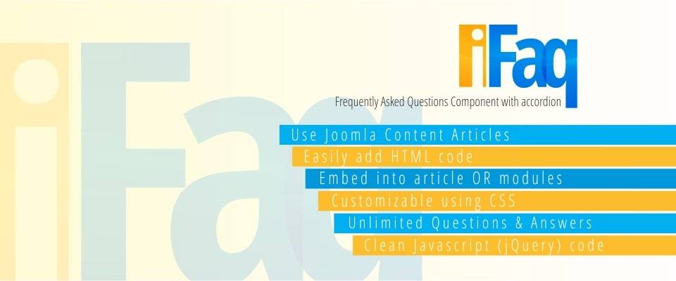 iFAQ joomla FAQ extension