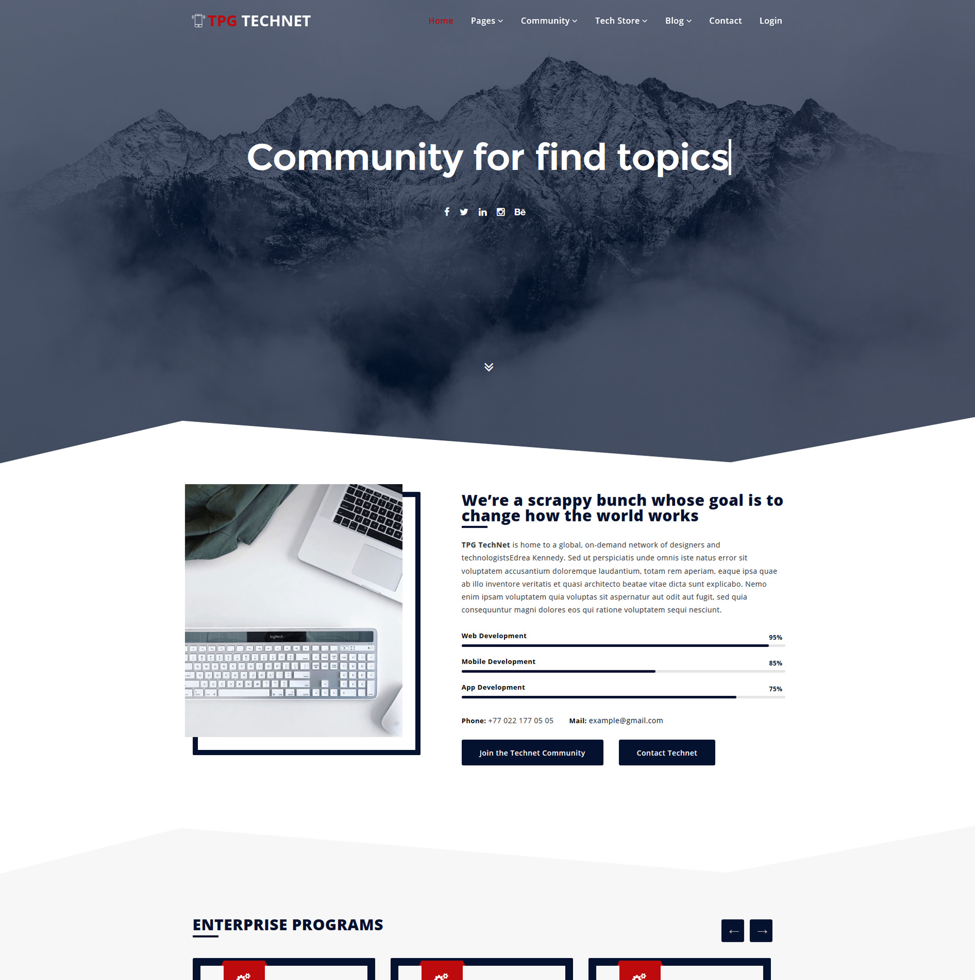 TPG Technet – Best Free Responsive Technology WordPress theme TPG Technet – Best Technology WordPress theme