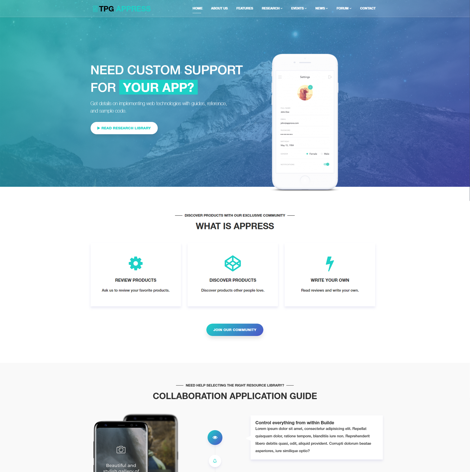 TPG Appress – Best Free Responsive WordPress App theme TPG Appress – Free Responsive WordPress App theme