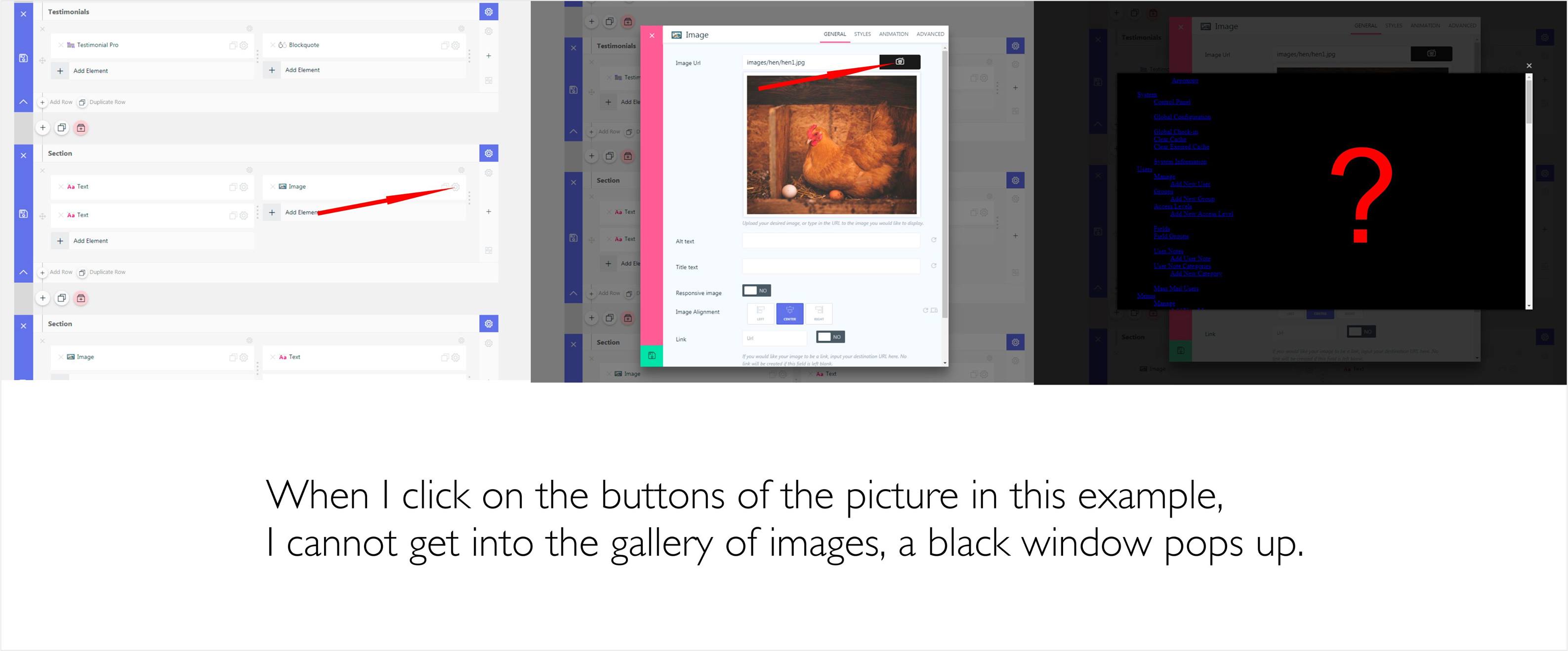 Troubleshoot - Media Manager's black screen after updating Joomla 3.9.x