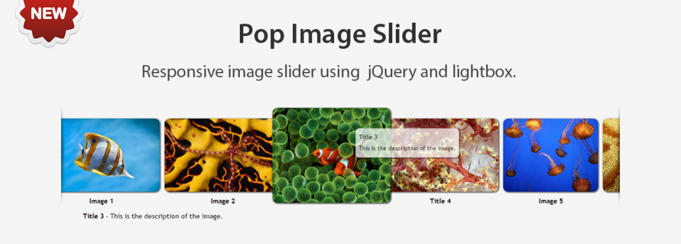 Pop Image Slider Joomla Image Rotator Extension