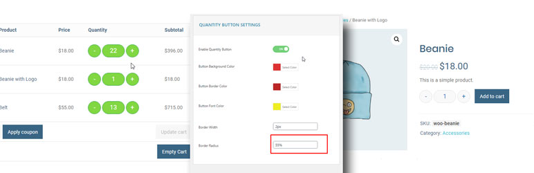 Quantity Plus Minus Button For Woocommerce
