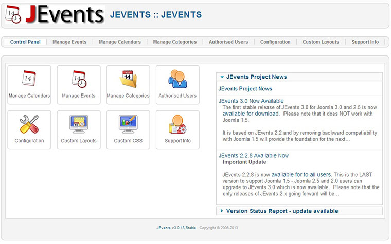 How to Install JEvents to your Joomla site?