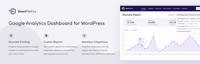 Google Analytics Dashboard For Wp By Exactmetrics