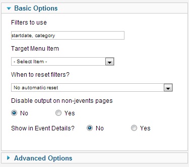 Filters Module