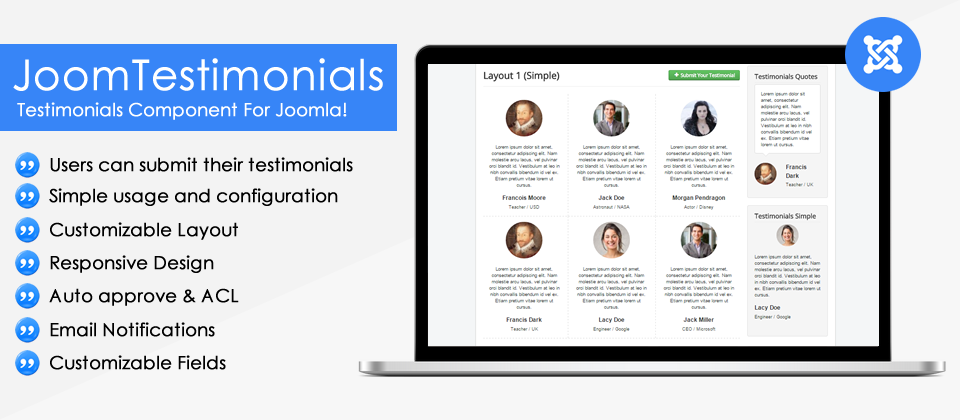 Joomtestimonials