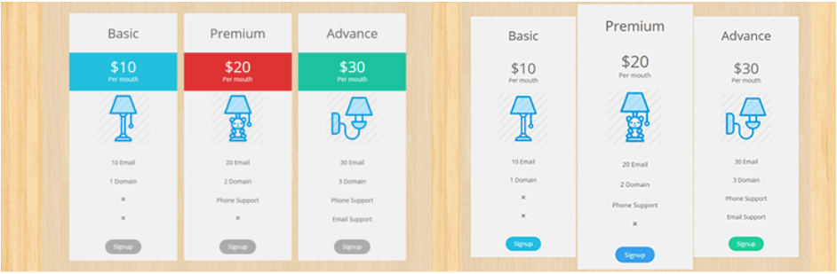 Pricing Table By Pickplugins