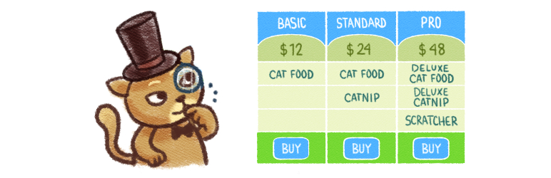 Easy Pricing Tables - Wordpress Pricing Table Plugin