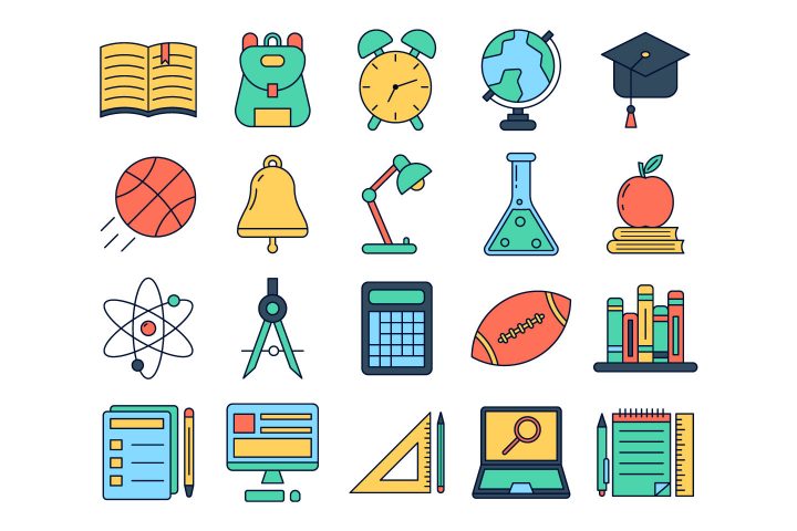 Set Of 20 Free Education Icons Ltheme 