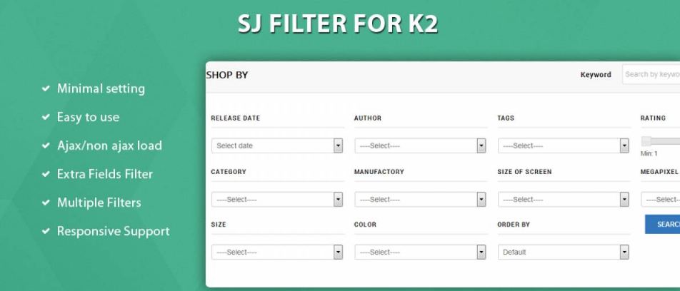 Sj Filter For K2