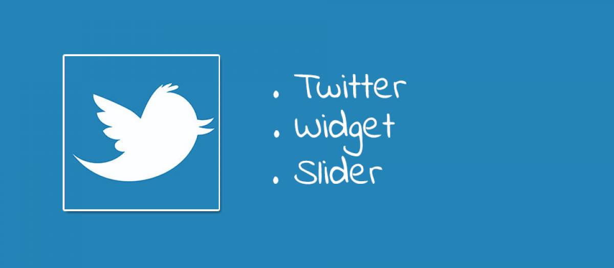 Twitter Widget Slider