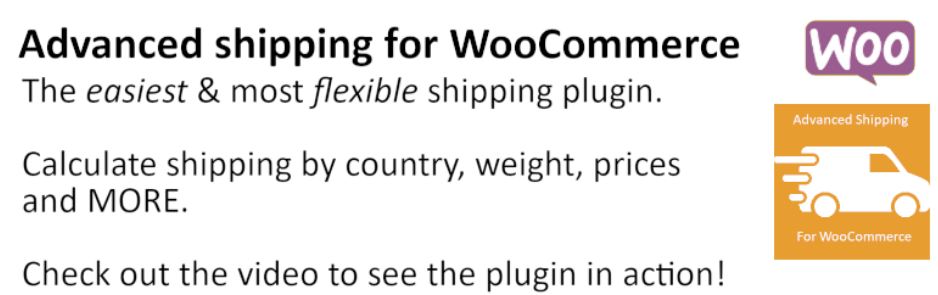 Woocommerce Advanced Shipping