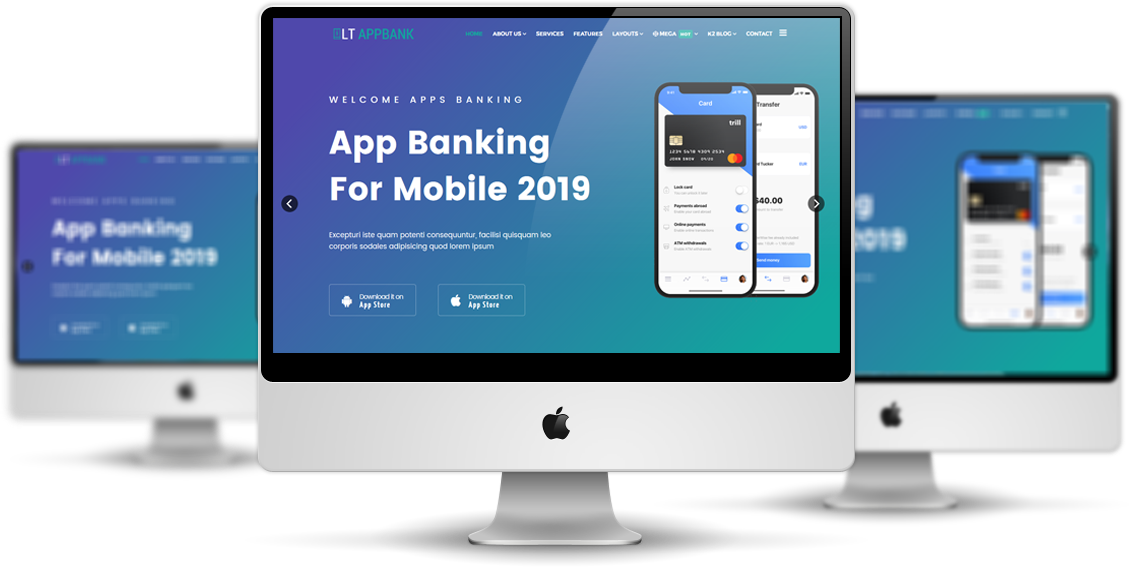 LT AppBank - Best Free Joomla App template LT AppBank - Joomla App template