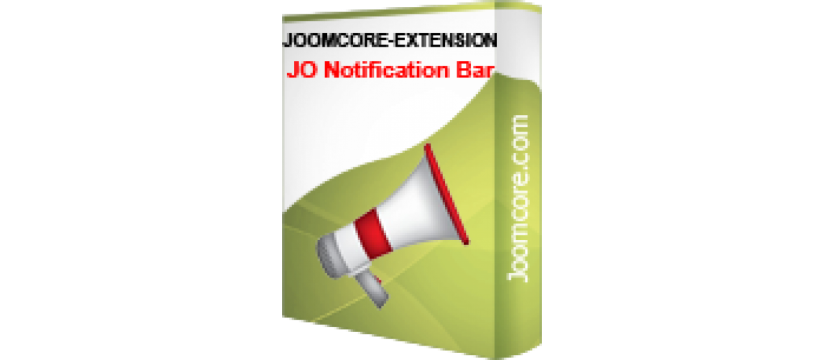 Jo Notification Bar - Joomla Note Extension
