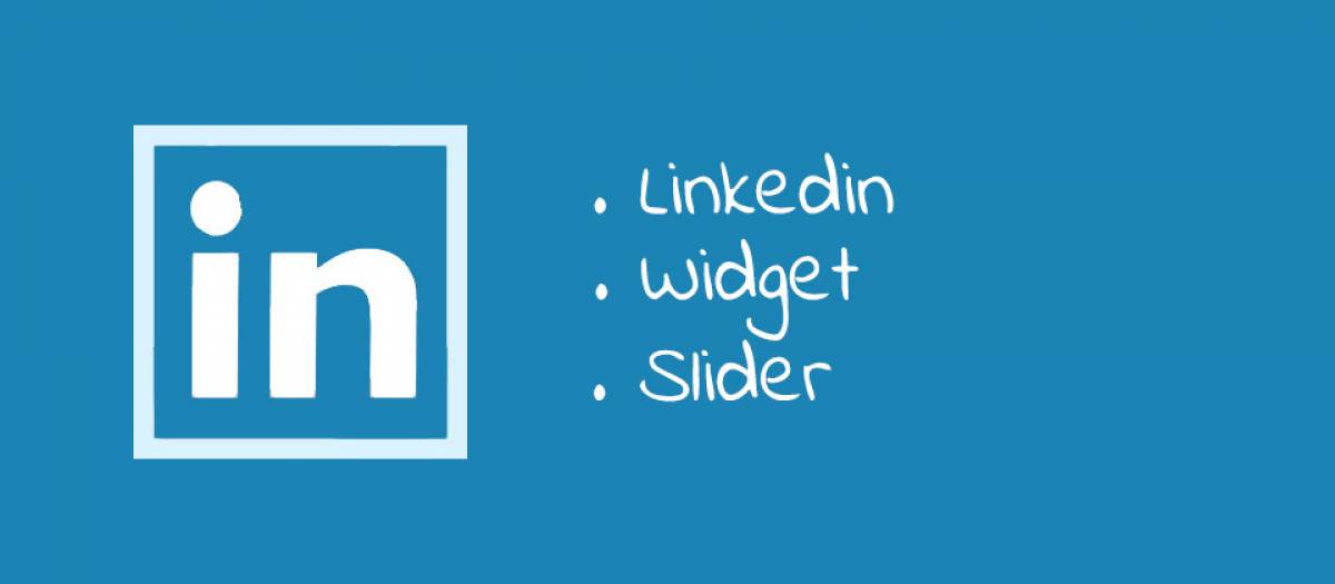 Linkedin Widget Slider