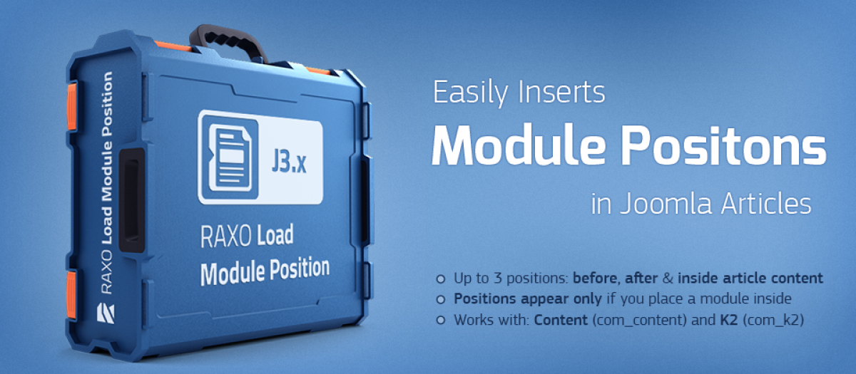 RAXO Load Module Position