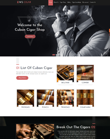 WS Cigar home page