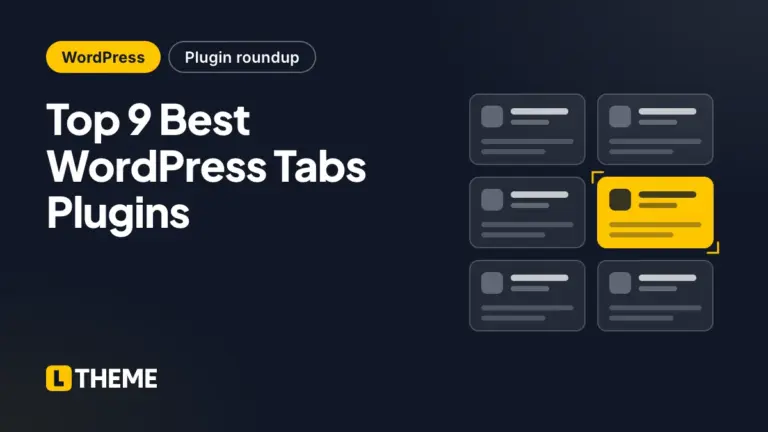 Top 9 Best WordPress Tabs Plugins