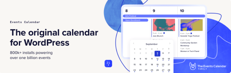 The Events Calendar - Wordpress Event Calendar Plugin