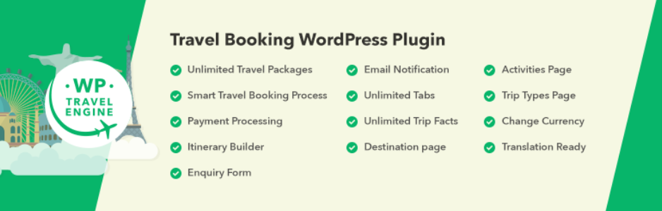Wordpress Travel Booking Plugin – Wp Travel Engine