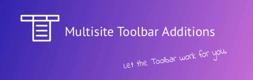 Multisite Toolbar Additions