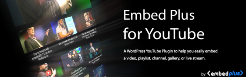 Embed Plus For Youtube – Gallery, Channel, Playlist, Live Stream