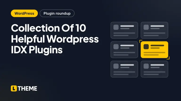 Collection Of 10 Helpful WordPress IDX Plugins