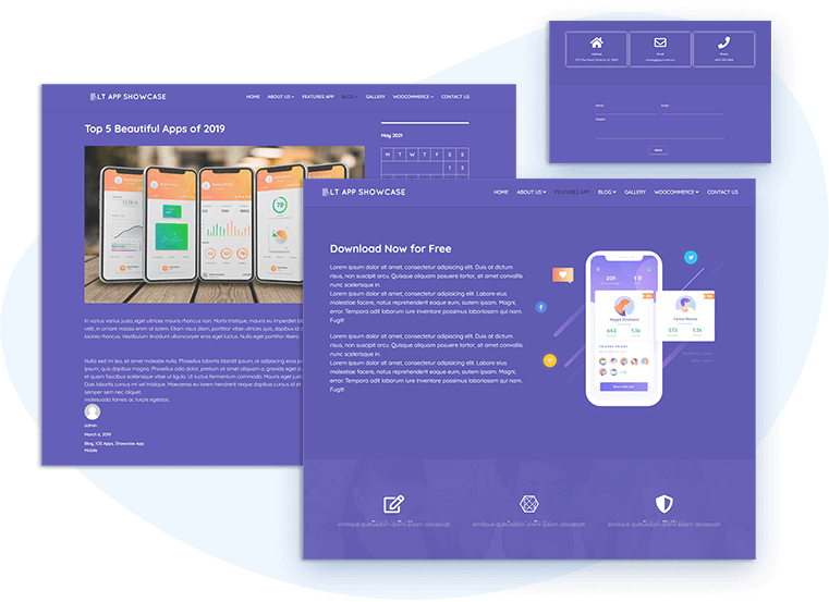 Lt-App-Showcase-Free-Wordpress-Theme-Contact