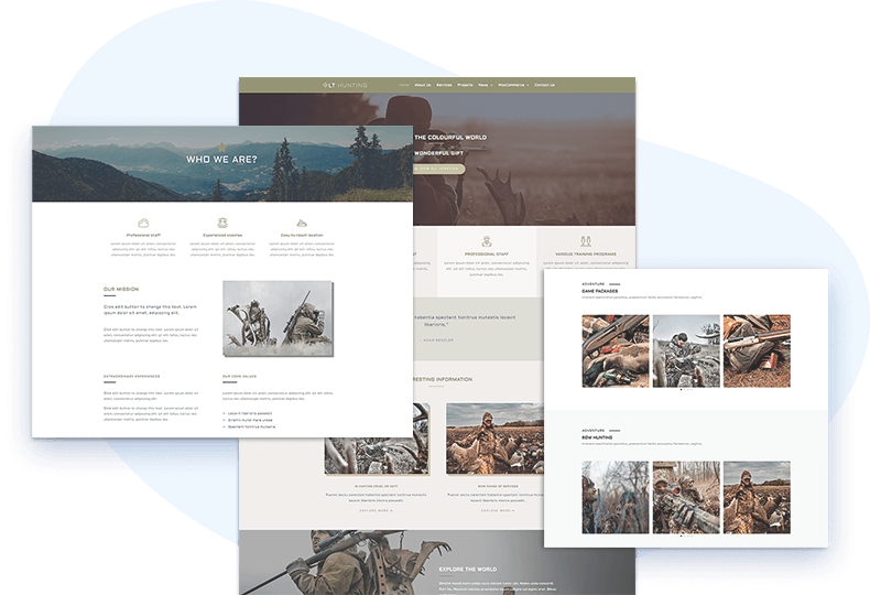 lt-hunting-free-wordpress-theme-elementor