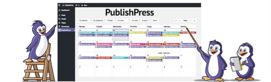 Publishpress Content Calendar And Notifications