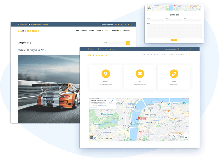 Lt-Carmarket-Free-Wordpress-Theme-Contact